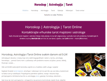 Tablet Screenshot of horoskop-astrologija-tarot.com
